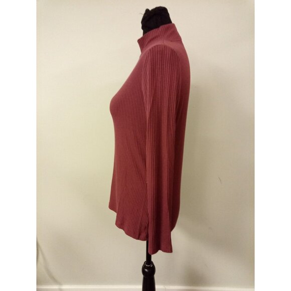 Rachel Zoe Women's Red Mock Neck Sweater Size Medium - Picture 2 of 5